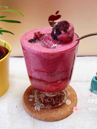 Bayberry Milkshake Sago Dew recipe