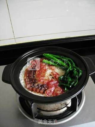Cantonese-style Lame Claypot Rice recipe