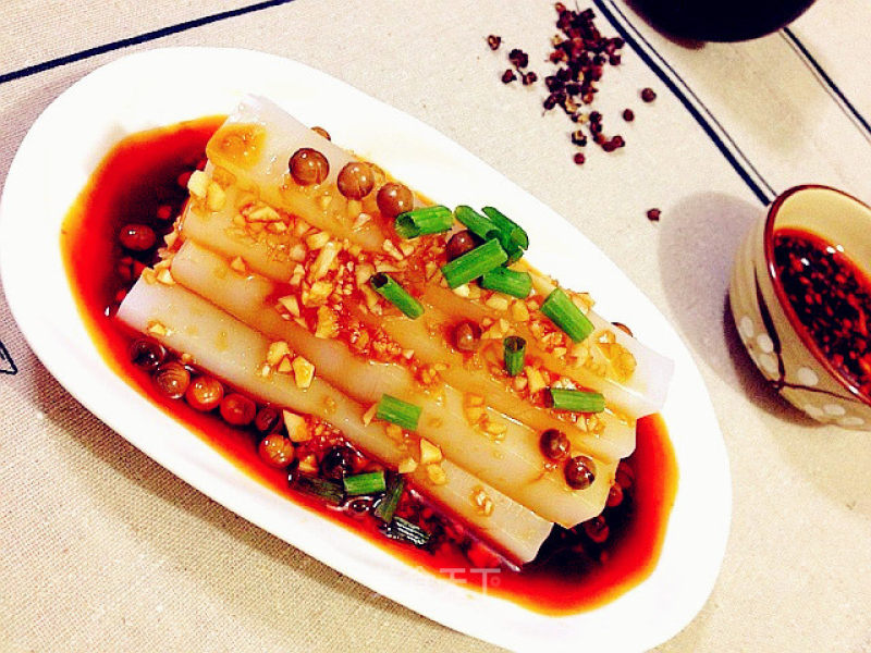 Spicy Red Oil Mixed Jelly recipe