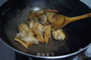 Braised Chicken Drumsticks with Oily Tofu recipe