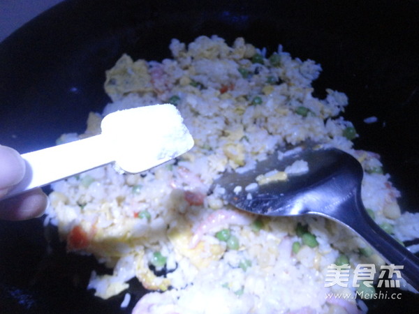 Fried Rice with Shrimp and Lime recipe