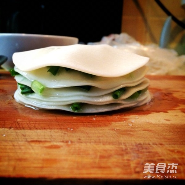 Dumpling Skin Scallion Pancakes recipe