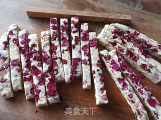 # Fourth Baking Contest and is Love to Eat Festival#rose Flower Nougat recipe