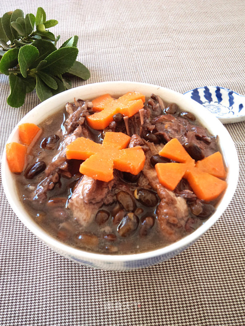 Black Bean Duck Bone Pot recipe