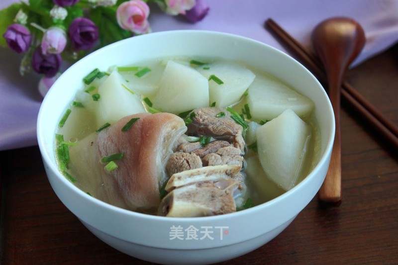 #萝卜#radish Hoof Soup recipe