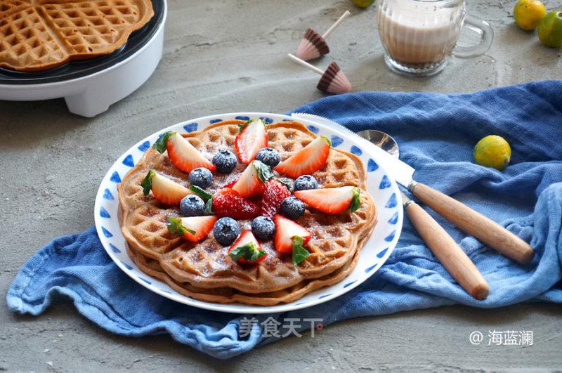 American Cocoa Waffles recipe