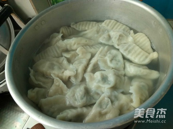 Green Vegetables and Pork Dumplings recipe