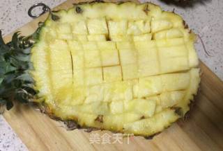 Fruity Glutinous Rice with Pineapple (pineapple) Rice recipe