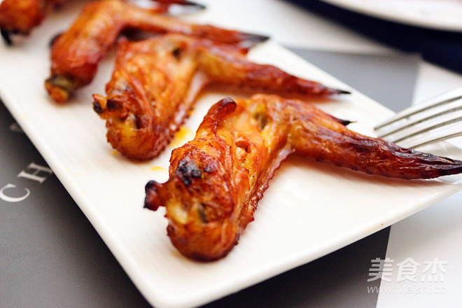 Honey Grilled Chicken Wings recipe