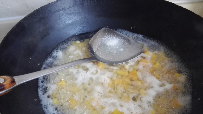 Sweet Potato Chicken Head Rice recipe