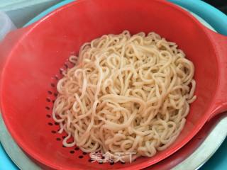Fried Noodles with Bacon recipe
