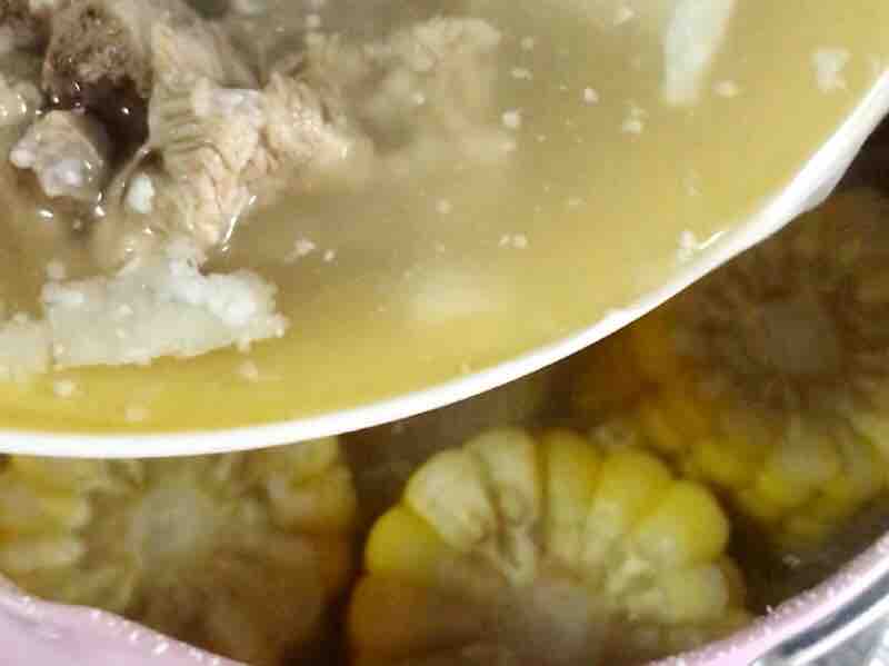 Corn Tofu Ribs Soup recipe