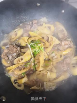 Braised Spring Bamboo Shoots with Spare Ribs recipe