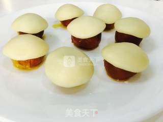 Mochi Bean Paste Egg Yolk Crisp recipe