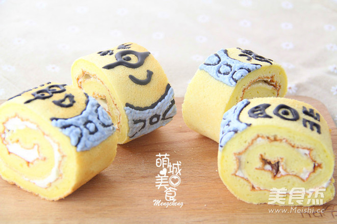 Little Yellow Man Cake Roll recipe