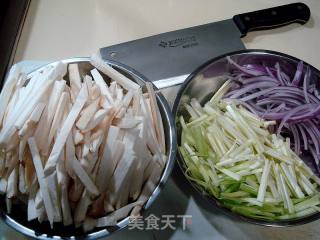 Stir-fried King Pleurotus with Chives recipe