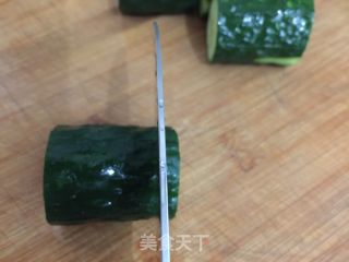 Cucumber Stuffed Meat recipe