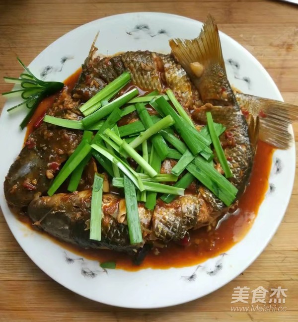 Braised Barracuda with Watercress recipe