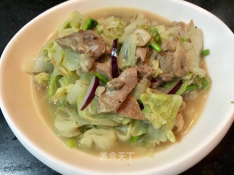 Lamb Stew with Cabbage