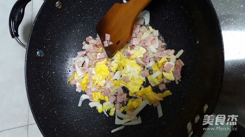 Fried Rice with Bacon and Egg recipe