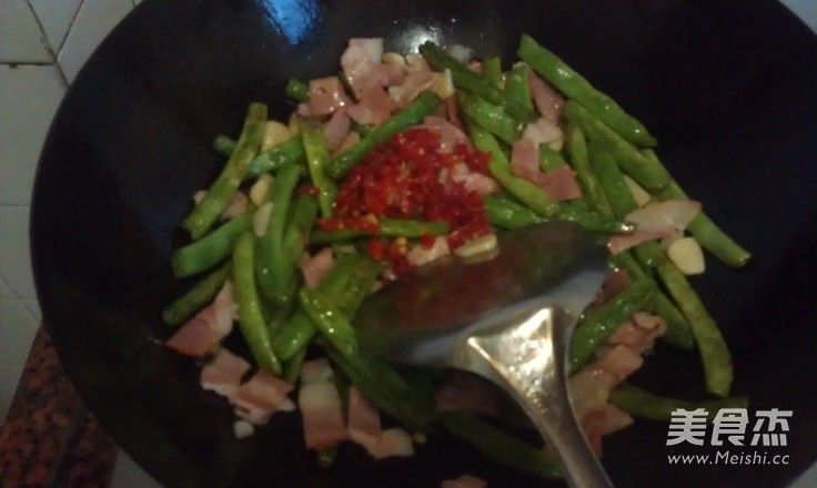 String Beans with Bacon recipe