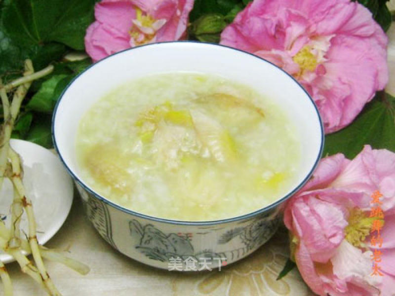 Houttuynia Hibiscus Flower Porridge recipe