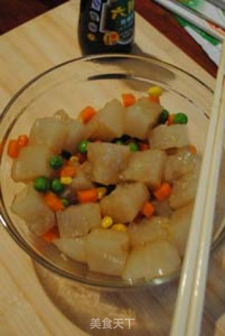 Mixed Vegetable Skin Jelly recipe