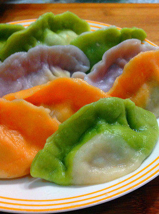 Colorful Dumplings recipe