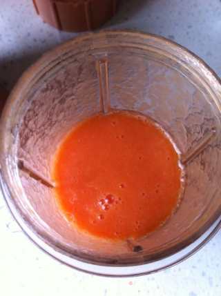 Homemade Vegetable Juice (orange) recipe