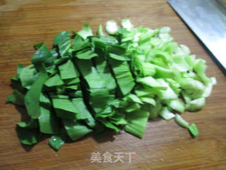 Kaiyang Green Vegetable Noodles recipe