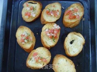 Refreshing Appetizer---tomato Vanilla Bread Tart recipe