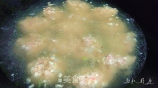 Mushroom Meatball Soup recipe