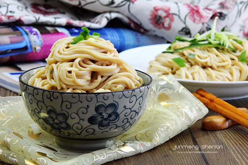 An Indispensable Bowl of Noodles in Summer [peanut Butter Noodles] recipe