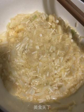 Enoki Mushroom Stall Egg recipe