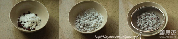 Matcha Red Bean Chiffon recipe