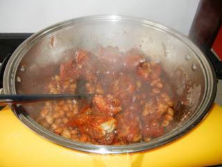 Spicy Red Fermented Bean Curd and Peanut Pork Feet recipe
