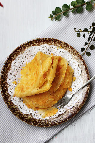 Salted Egg Yolk Hand Cake recipe