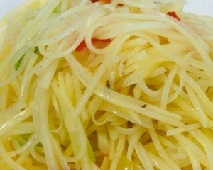 Hot and Sour Potato Shreds recipe