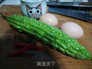 Bitter Gourd Scrambled Eggs recipe