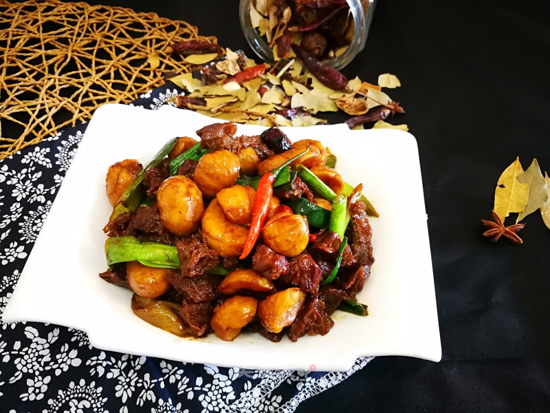 Braised Beef Brisket with Chestnut recipe