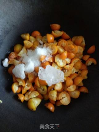Homemade Kumquat Sauce~kumquat Honey Rock Sugar Tea Sauce recipe