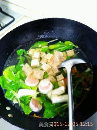 Frozen Tofu Fish Ball Soup recipe