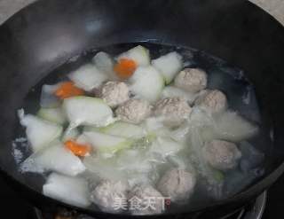 Winter Melon Meatball Soup recipe