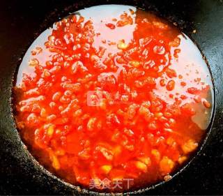 Tomato Egg Flower Tremella Soup recipe
