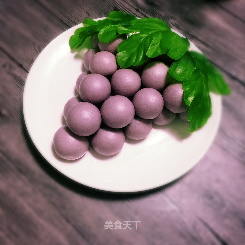 #aca烤明星大赛#grape Small Buns recipe