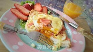 Cheese Omelette Toast recipe