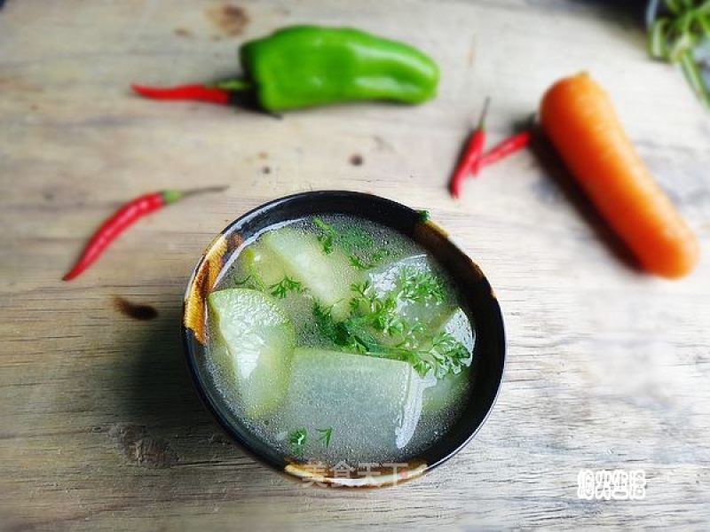 Double Melon Soup-refreshing Summer Soup recipe