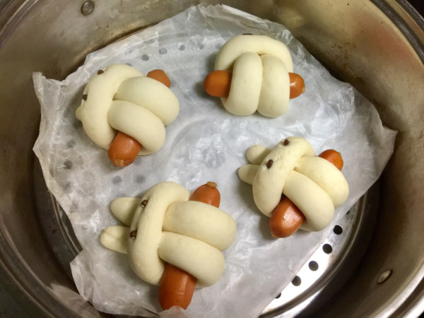 Bunny Sausage Bun Rolls recipe