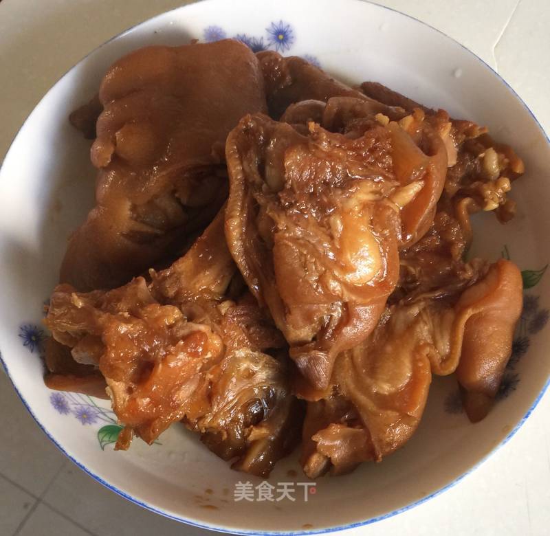 Orange Scented Trotter recipe