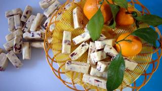 Peanut Cranberry Nougat recipe